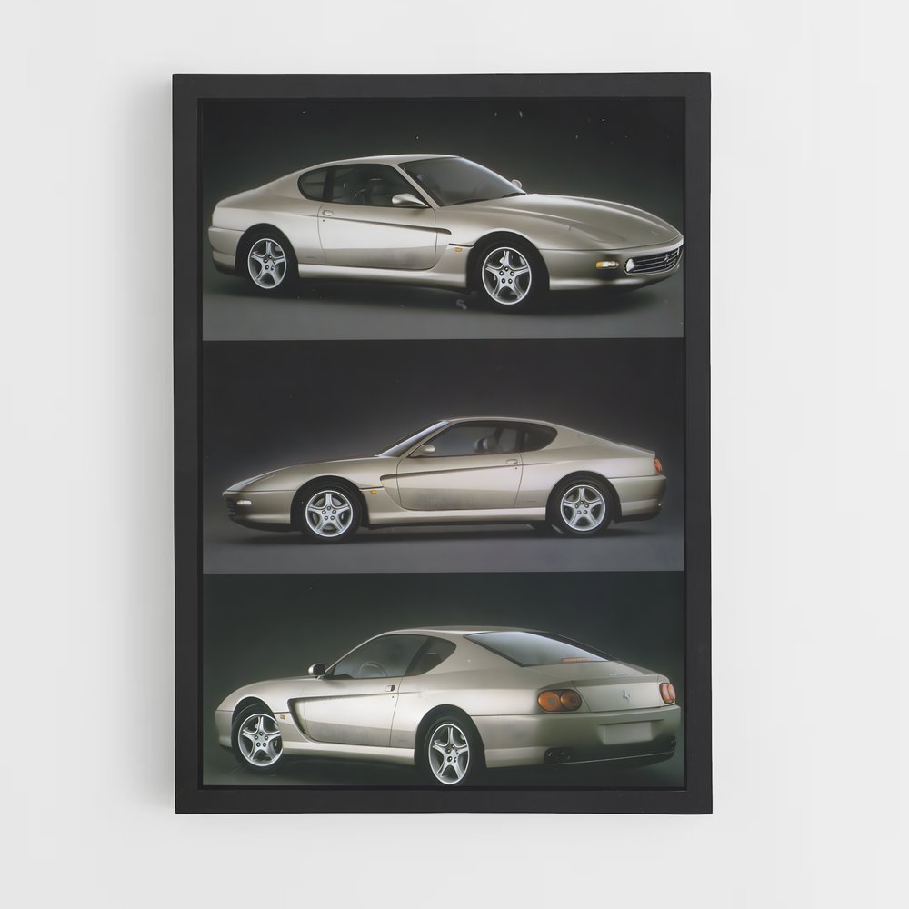 Poster Ferrari Evolution (vue 2)
